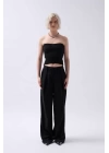 Straplez Dokulu Crop