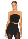 Straplez Kesim Crop Top
