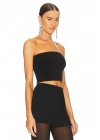 Straplez Kesim Crop Top