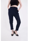 Tam Kalıp Basic Eşofman Pantolon - Lacivert