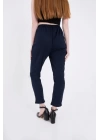 Tam Kalıp Basic Eşofman Pantolon - Lacivert