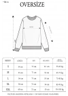 Üç İplik Bisiklet Yaka Baskılı SweatShirt - Beyaz