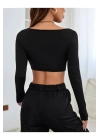 Uzun Kol Crop Top