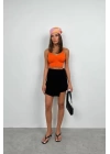 V Yaka Crop Bluz