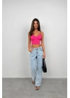 V Yaka Crop Bluz