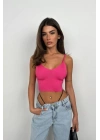 V Yaka Crop Bluz