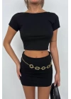 Yarım Kol Basic T-Shirt