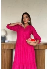 Yeşil Dantelli New Elbise