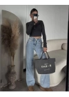 Yıkamalı Crop