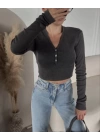 Yıkamalı Crop