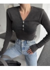 Yıkamalı Crop