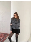 Yumuşak Dokulu Triko Kazak - Gri