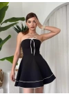 Yuna Straplez Elbise