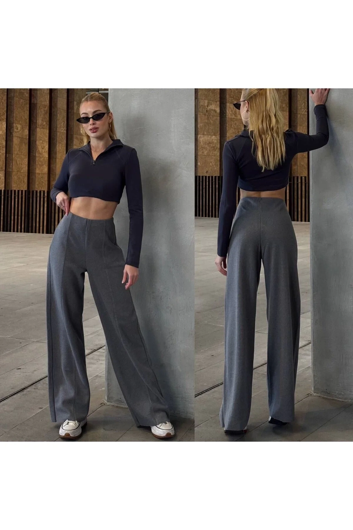 Ön Dikiş Detaylı Selanik Pantolon