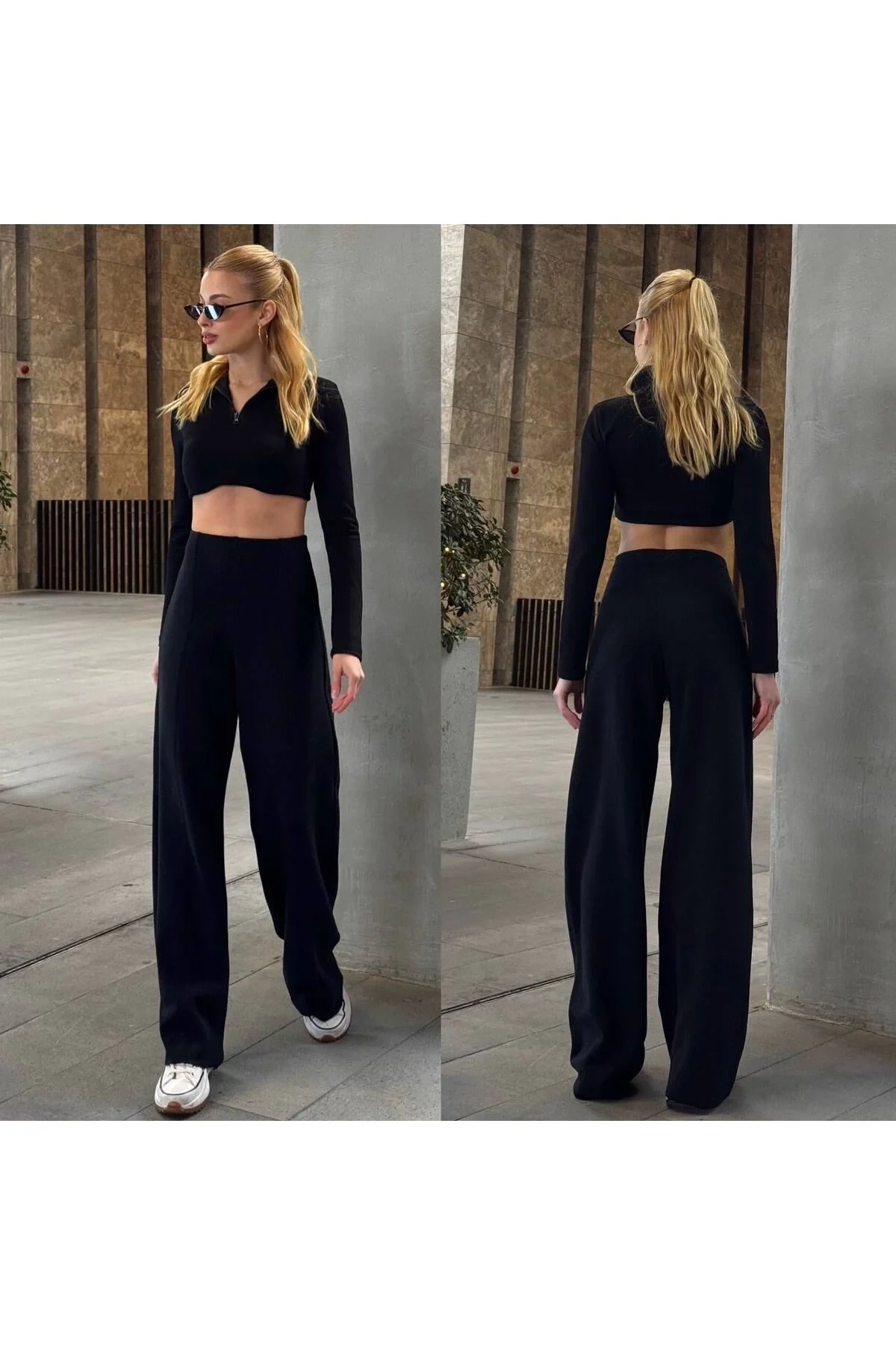 Ön Dikiş Detaylı Selanik Pantolon