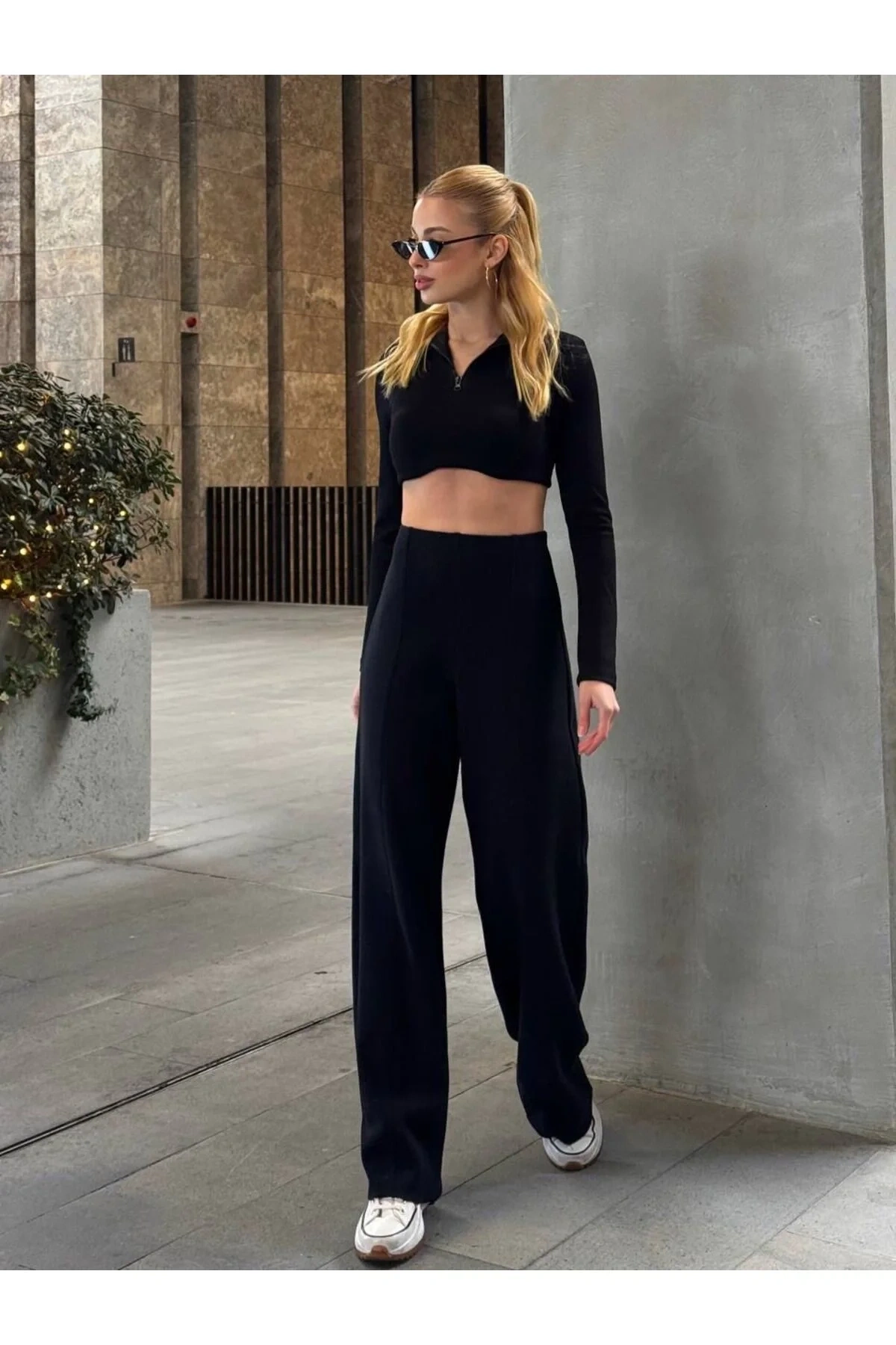 Ön Dikiş Detaylı Selanik Pantolon