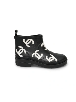 Chanel Y06 Logo Siyah Kadın Ayakkabı