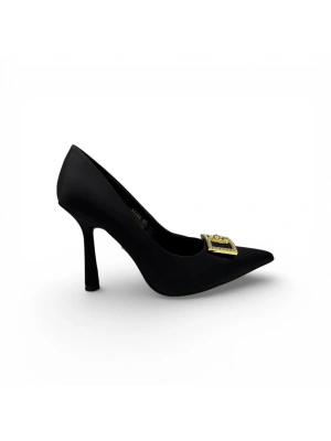 Versace 01 Gold Logo Kadın Ayakkabı