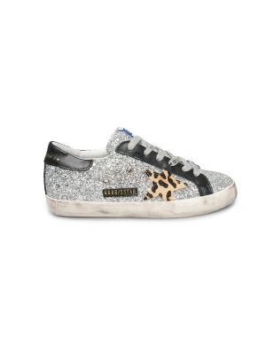 Gg 145 Leopar Yıldız Silver Kadın Ayakkabı