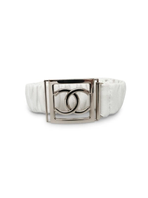 Chanel K01 Beyaz Kadın Kemer
