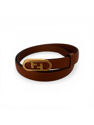 Fendi K01 Taba Altın Kadın Kemer