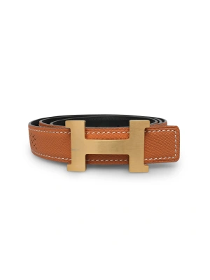 Hermes K04 Taba Düz Tokalı Kadın Kemer