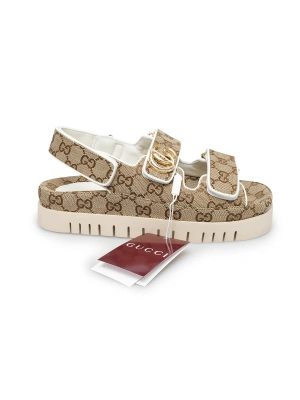 Gucci 722 Logolu K.T.Sandalet Kadın Ayakkabı