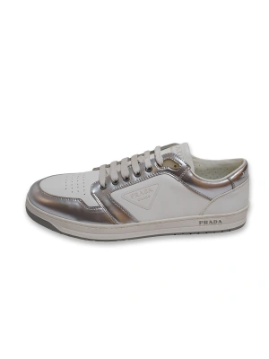 Prada 951 Beyaz Gümüş Erkek Ayakkabı