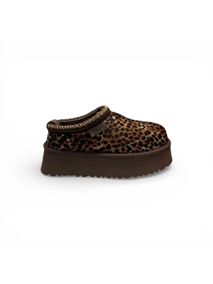 Ugg 1071 Kahve Leopar Tazz Kadın Ayakkabı