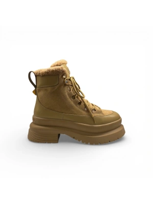 Vltn 1073 Bej Bot Kadın Ayakkabı