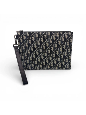 Dior 1084 Lacivert Logolu Erkek Çanta