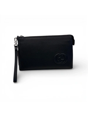 Gucci 1106 Siyah Clutch Erkek Çanta