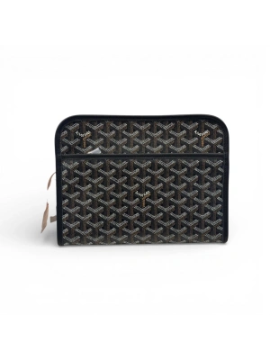 Goyard 1112 Fermuarlı Siyah Erkek Çanta