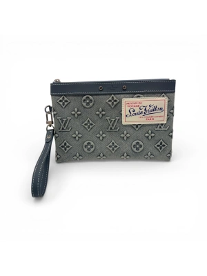 Lv 1131 Kot Desenli Clutch Erkek Çanta