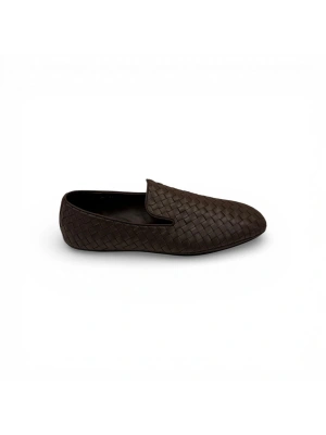 Bottega 1205 Kahverengi Loafer Erkek Ayakkabı