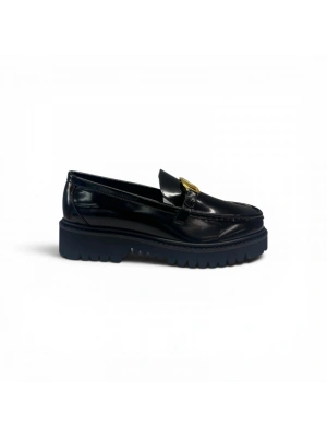 Vltn 1268 Siyah Loafer Kadın Ayakkabı