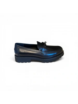 Hermes 1305 Siyah loafer Erkek Ayakkabı