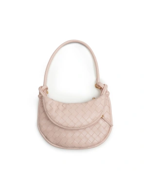 Bottega Gemeli 24,5*19*7 Small Pembe Kadın Çanta