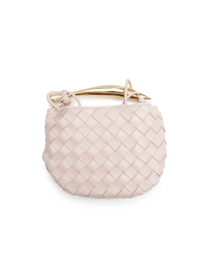 Bottega Sardine 12*20*2,5 Mini Pembe Kadın Çanta