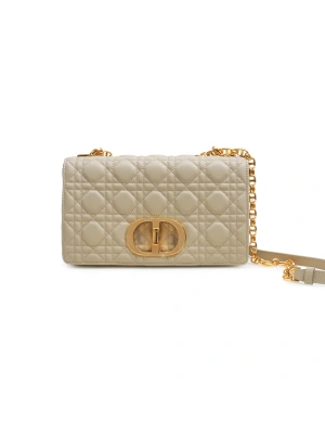Dior Caro Bag 25,5*15,5*8 Medium Nude Kadın Çanta