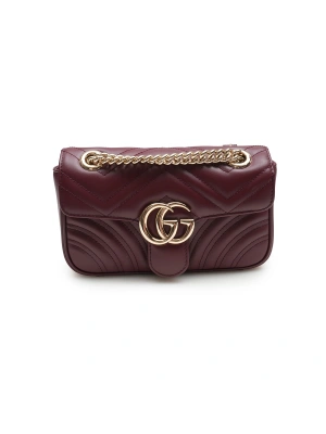 Gucci Marmont 2.0 Bordo Kadın Çanta