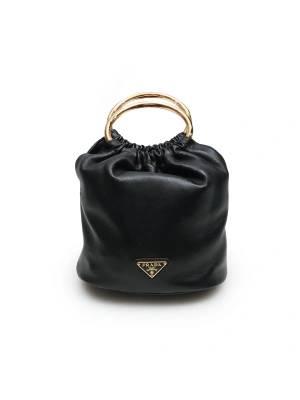 Prada Napa 19*15*8 Mini Siyah Kadın Çanta