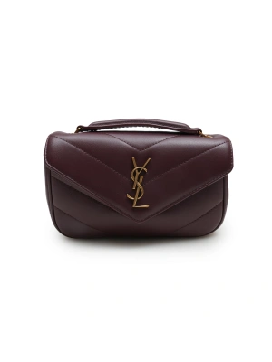 Ysl 241 Mini Bordo Kadın Çanta