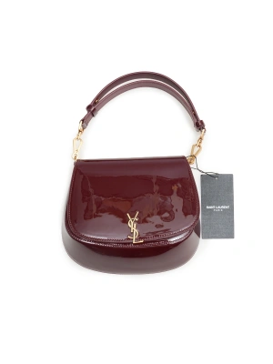 Ysl 244 Bordo Rugan Kadın Çanta