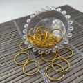 2.5CM Sarı Yuvarlak Boş Halka