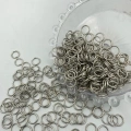 1x8 mm Gümüş (Nikel) Halka Bağlantı Aparatı (Takı Halkanız)