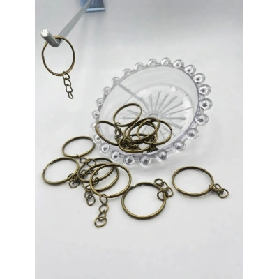 2,5CM ANTİK ANAHTARLIK ZİNCİRİ