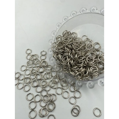 1.2x8 mm Sarı Metal Montaj Halkası | Toptan Altın Renk Anahtarlık Halkası