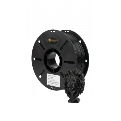 Keyhan PLA+ Siyah Filament (1.75mm, 1kg)