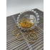 2.5CM Sarı Yuvarlak Boş Halka
